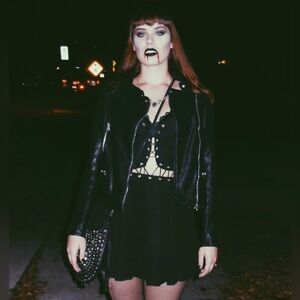 Lightly used, Like New Condition! Mustard Seed Black Dress Size Medium‎